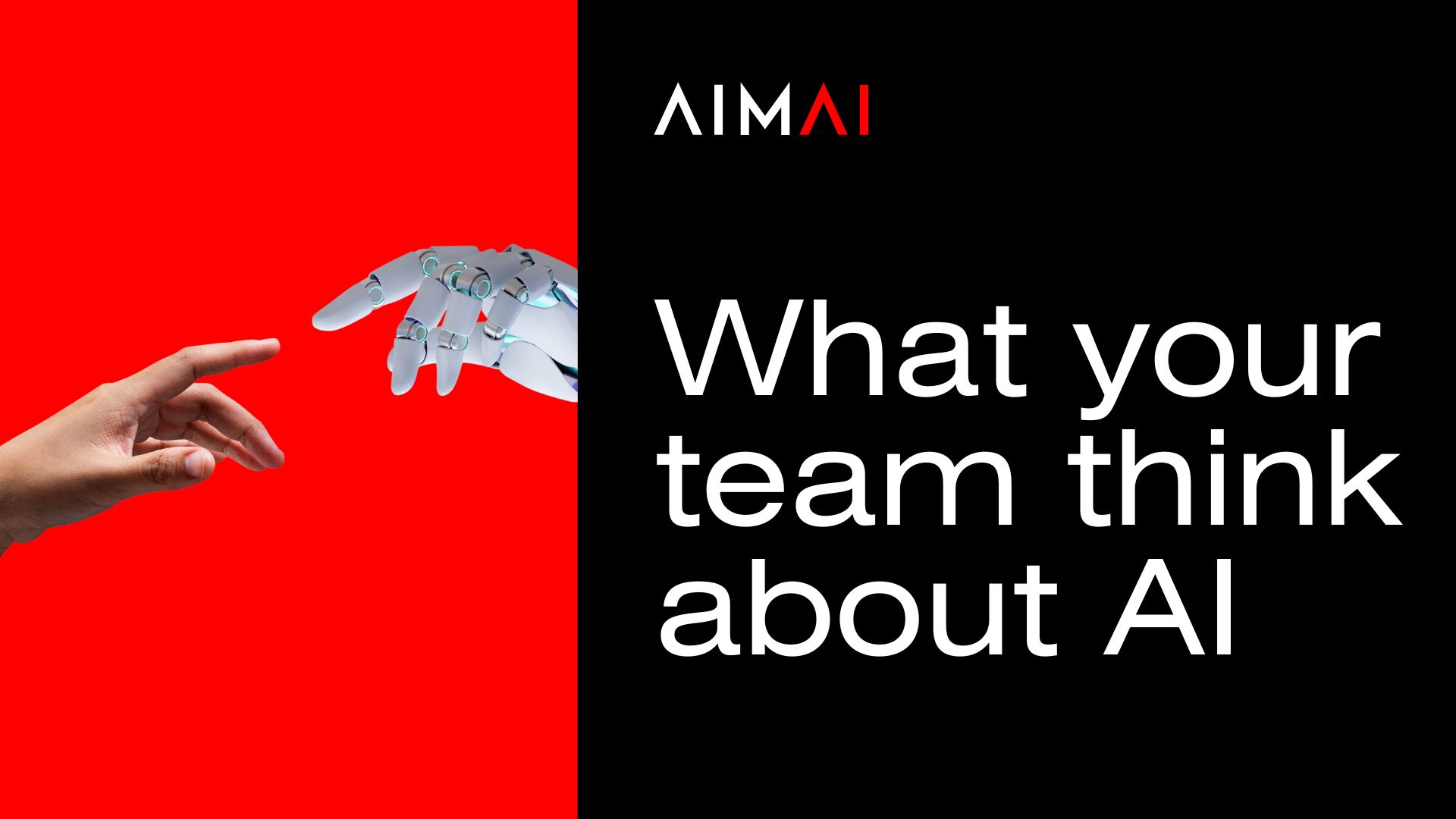 Custom AI agent by AIMAI – AI agency specialising in Artificial Intelligence, business automation, productivity, and digital transformation. What do your team think about AI