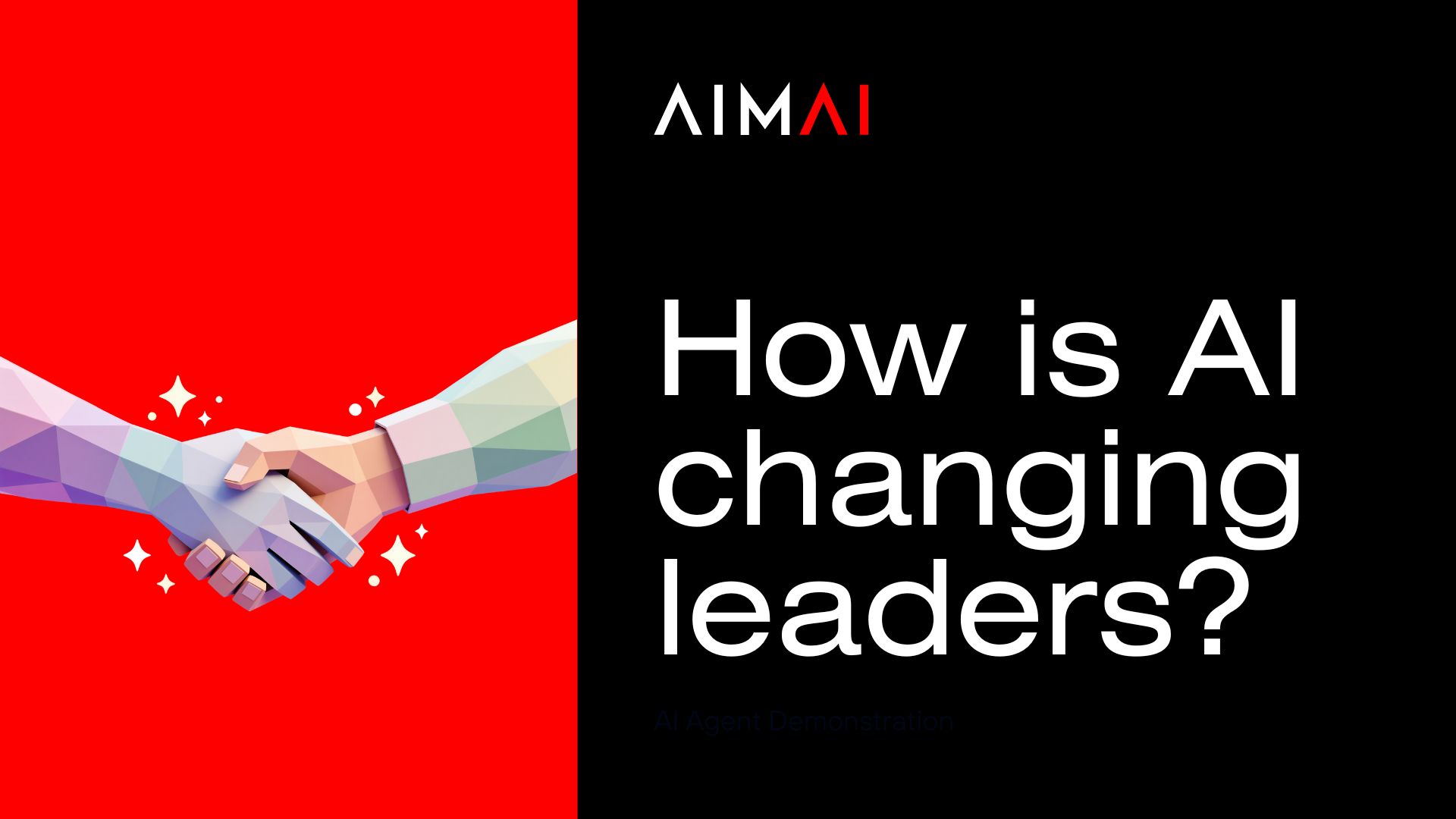 Custom AI agent by AIMAI – AI agency specialising in Artificial Intelligence, business automation, productivity, and digital transformation. How AI is changing leadership